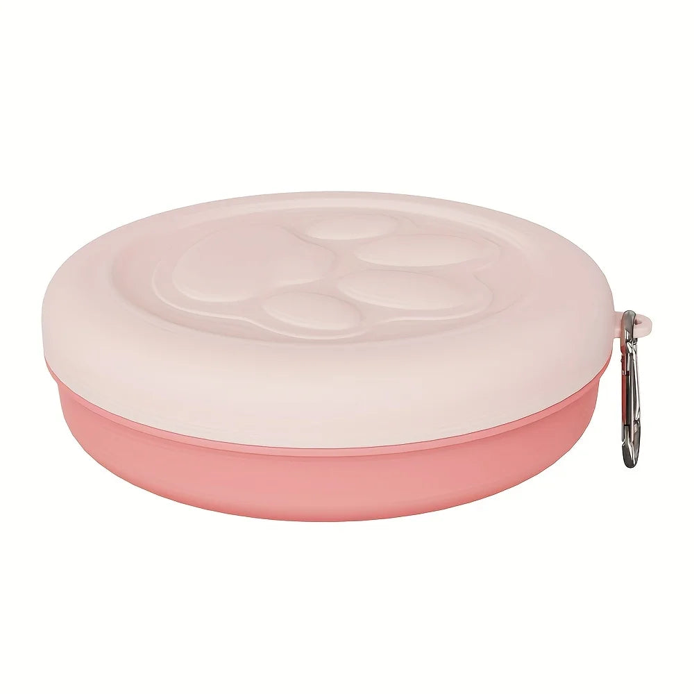 Pet Travel Bowl Outdoor Portable Dog Food – 3 Colors