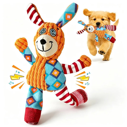 Pet Plush Squeaky Toy Durable Bite Resistant - MyPetDollar.com