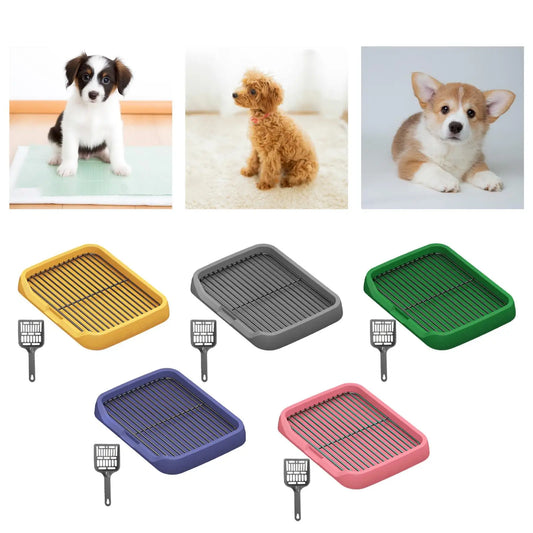 Dog Toilet, Puppy Pee Pad Holder, Portable Anti Splash Potty (5 colors)