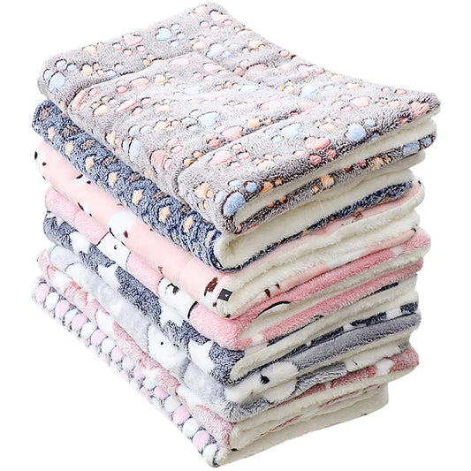 Soft Flannel Thickening Pet Soft Fleece Pad - MyPetDollar.com
