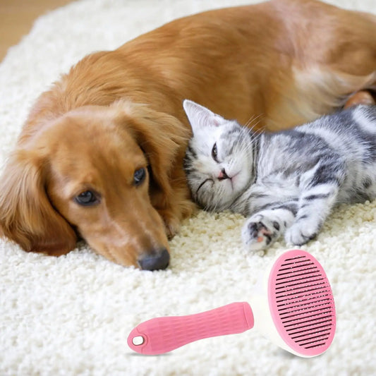 Non-Slip Pet Grooming Brush, ABS Material - MyPetDollar.com