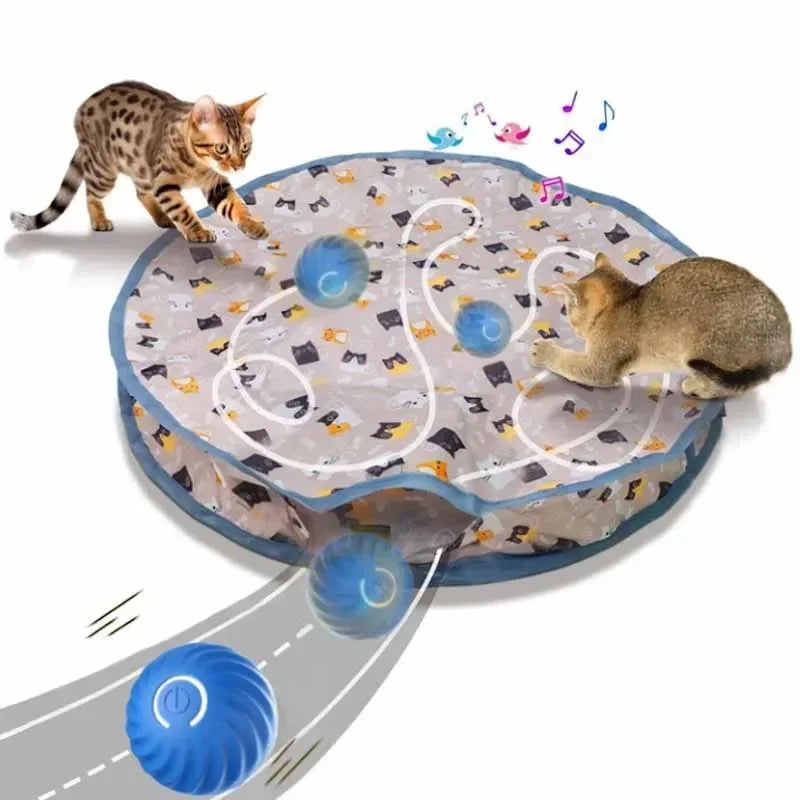 Electric Interactive Cat Toys, Cat Toys Ball - MyPetDollar.com