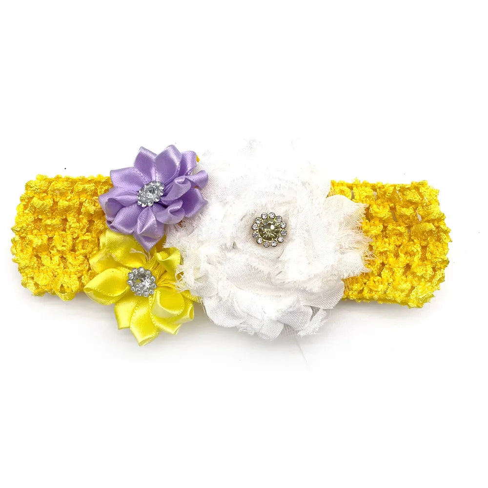30/50Pcs Pet Dog Flowers Bowtie with Elastic - MyPetDollar.com