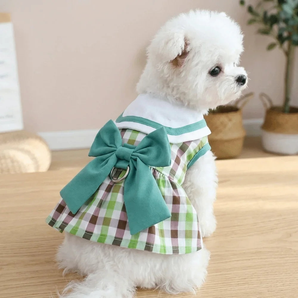 Soft Fabric Dog Harness Dress Adjustable - MyPetDollar.com