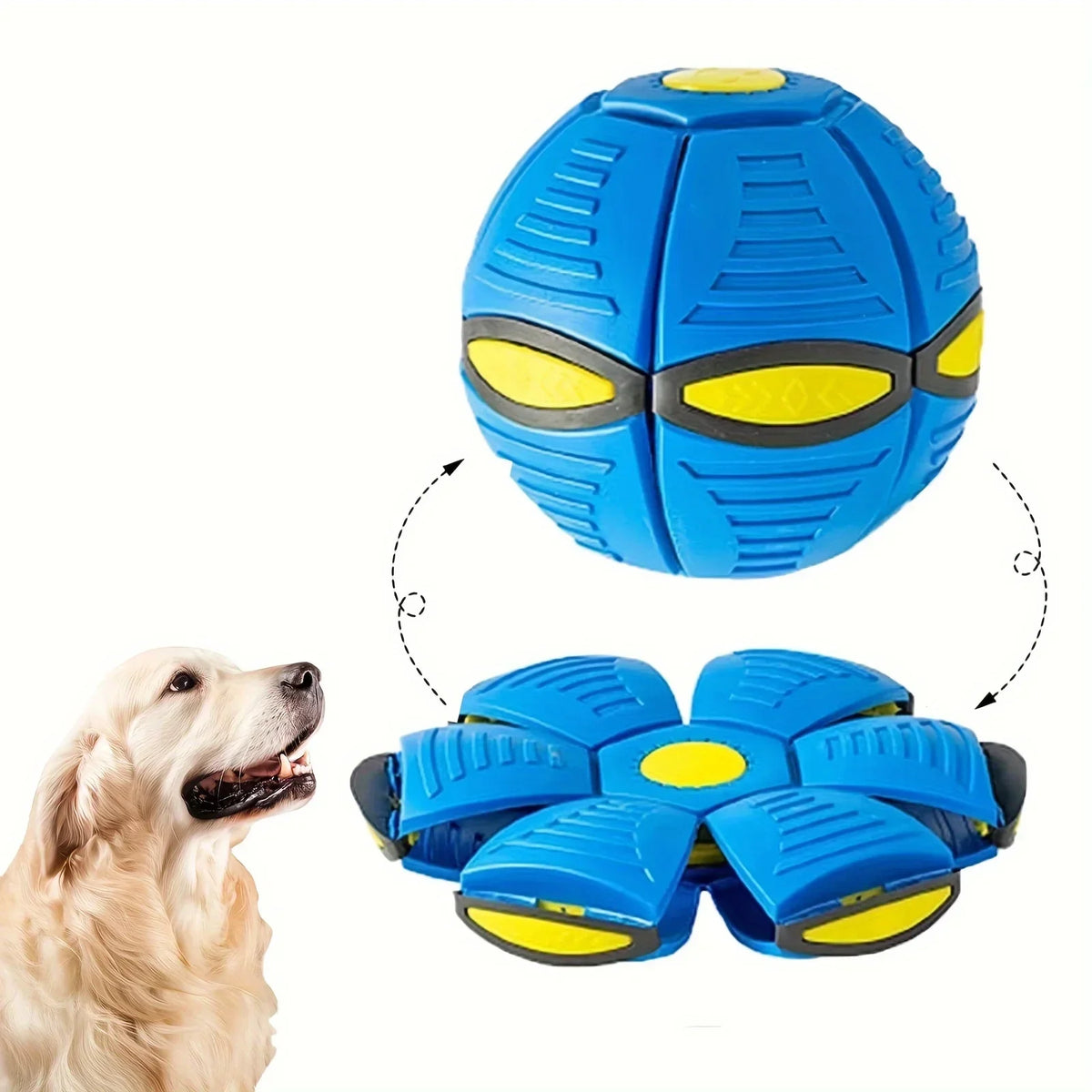 Flying Saucer Bouncing Ball Is A Durable, - MyPetDollar.com