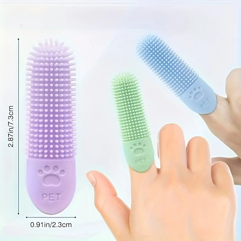 360 Degree Silicone Finger Toothbrush for - MyPetDollar.com