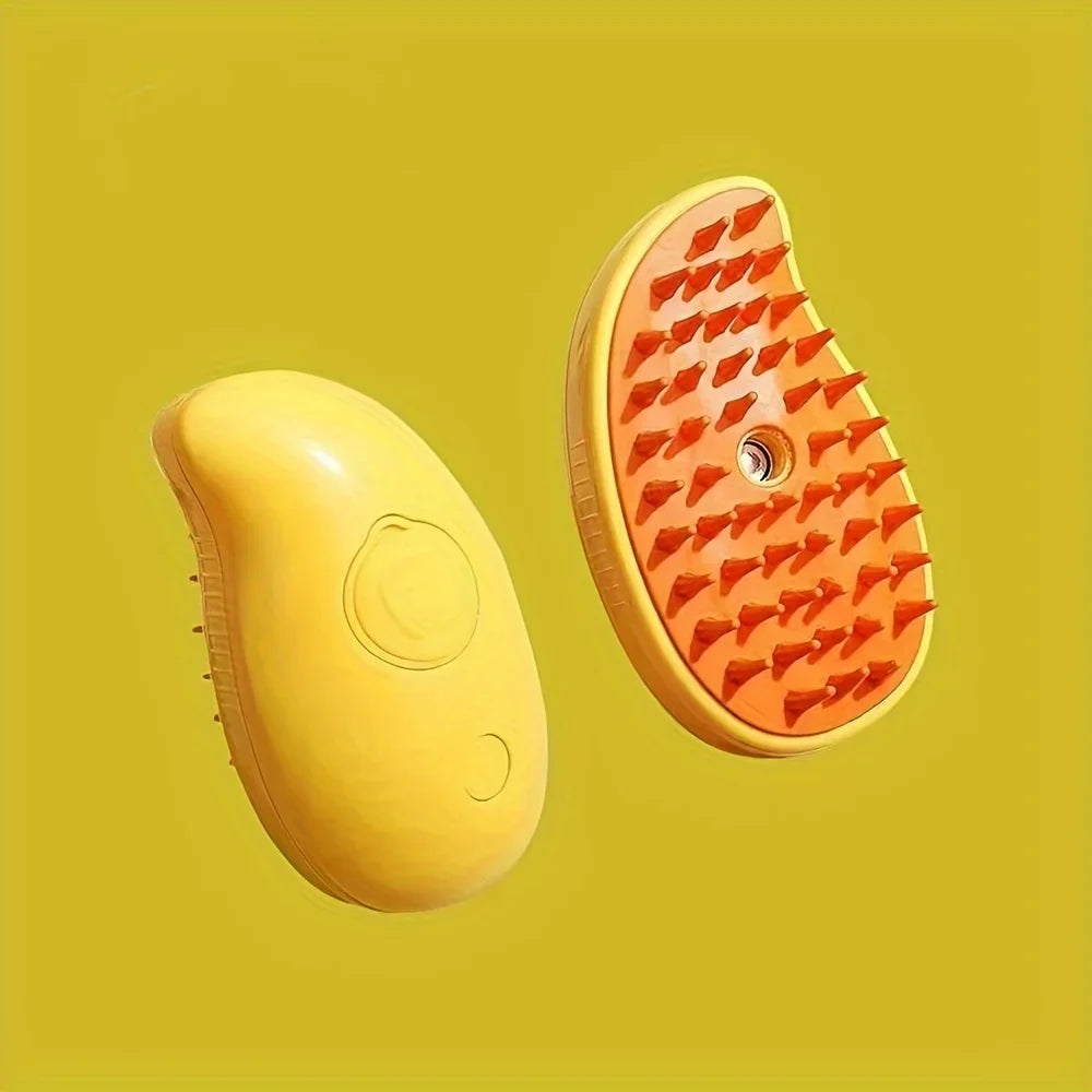 Electric Steamy Brush for Cat and Dog, Steam