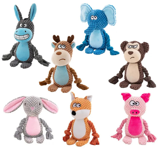 Stuffed Raw Small Dog Plush Interactive - MyPetDollar.com