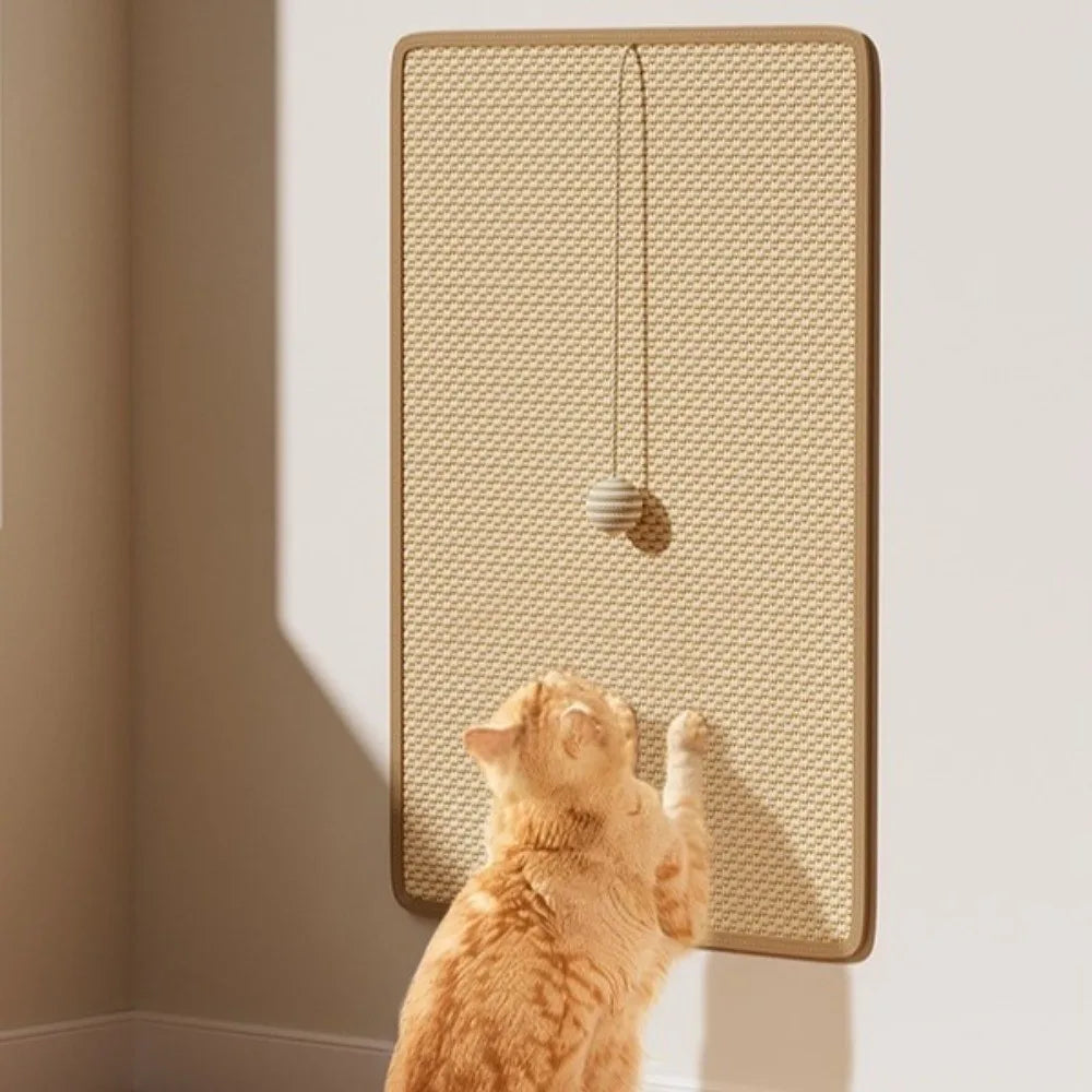 New Sisal Cat Scratching Board Wall Mount - MyPetDollar.com