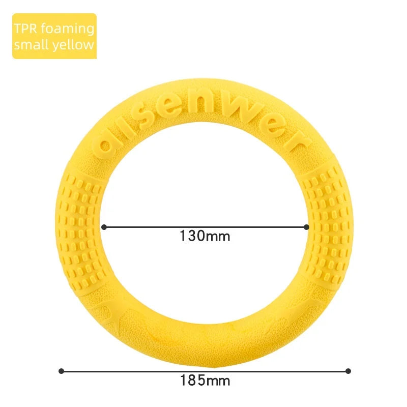 EVA Dog Flying Disc Waterproof Floating Design Chew Resistant