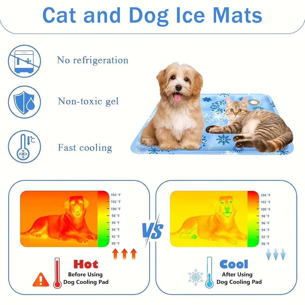Summer Pet Mat, Pet Ice Mat, Dog Mat, Dog - MyPetDollar.com