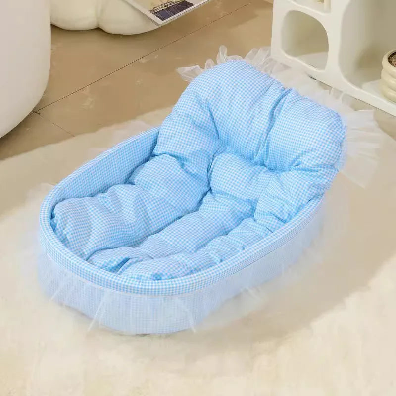 Macaron Dog Bed Pet Kennel Four Seasons Universal Winter – 3 Colors