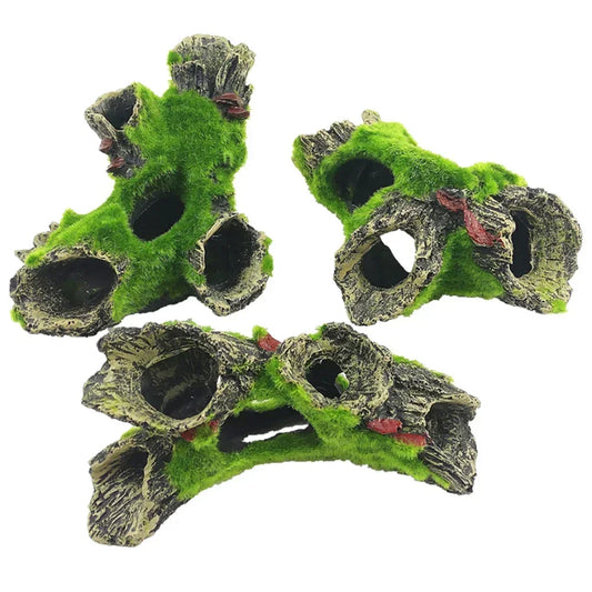 Aquarium Tree Trunk Decoration Resin for Fish Tank (3 colors)