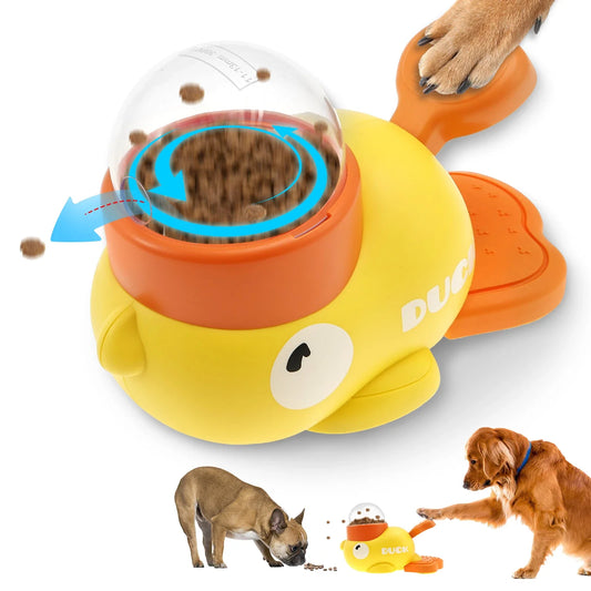 Interactive Duck Shaped Dog Slow Feeder - MyPetDollar.com