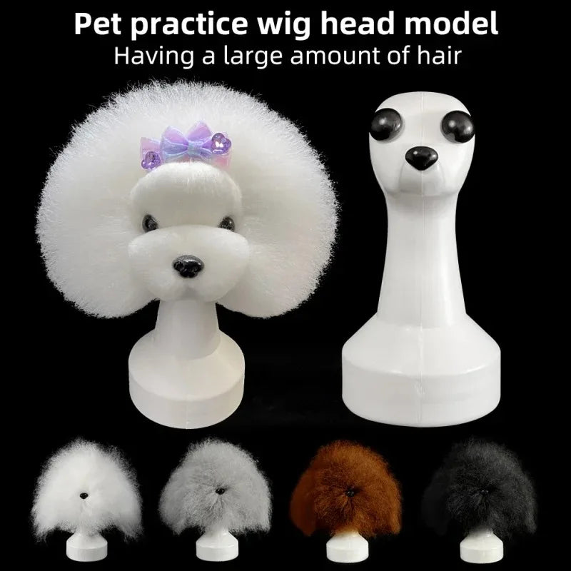 Pet Grooming Teddy Pet Simulated Head - MyPetDollar.com
