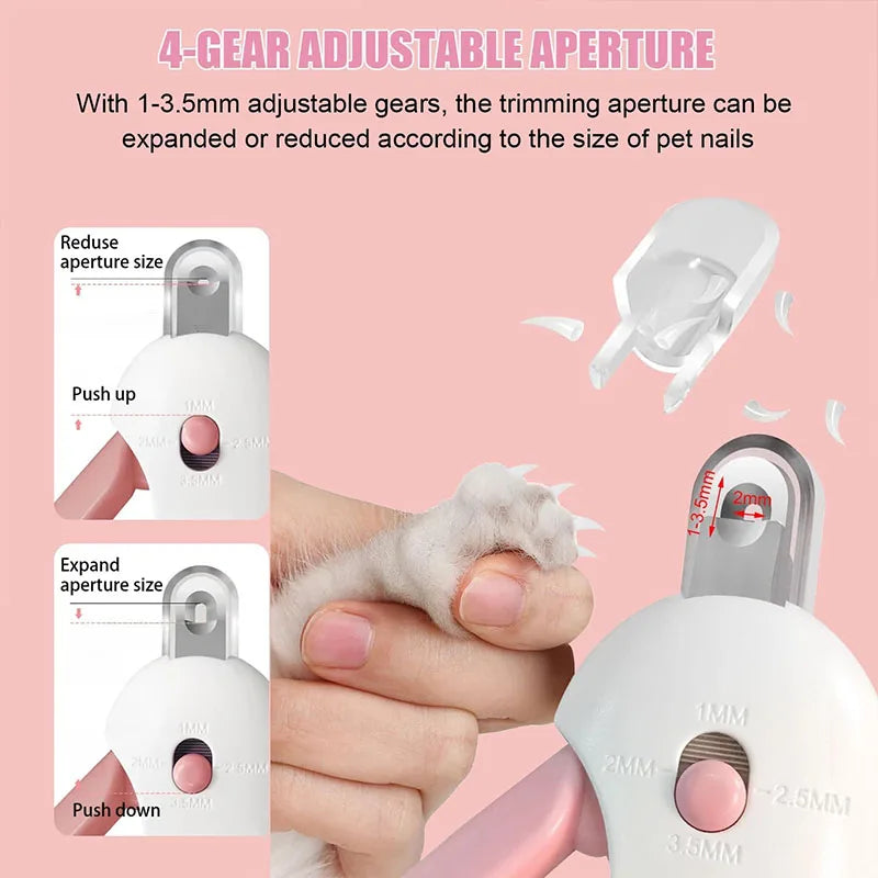 Pet Cat Dog Nail Clipper Cutter Adjustable - MyPetDollar.com