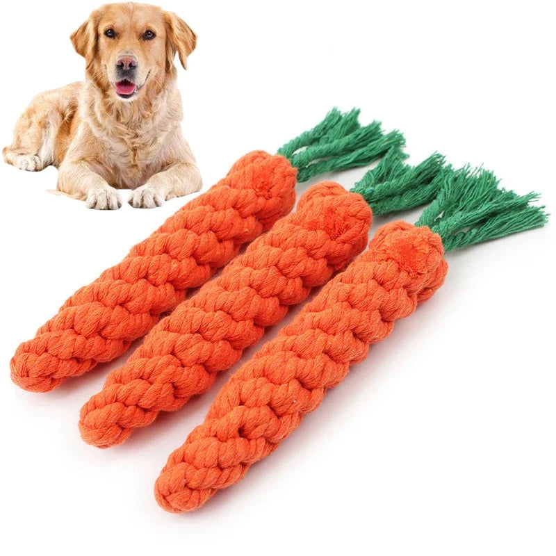 Durable Braided Cotton Rope Dog Chew Toys, - MyPetDollar.com