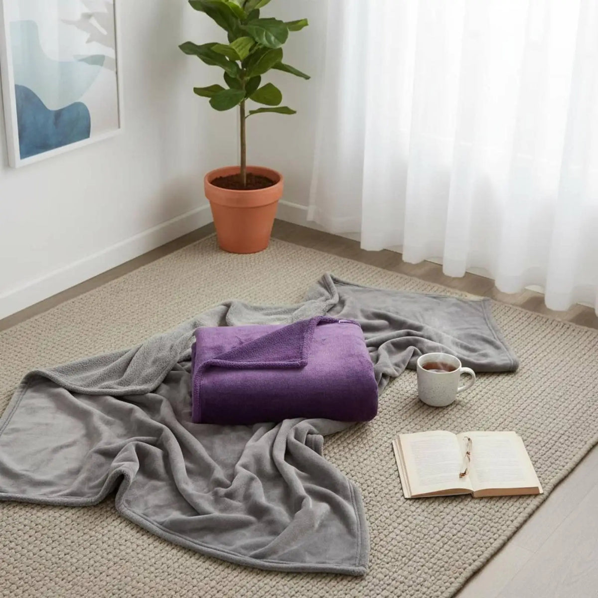 Reversible Waterproof Dog Throw Blanket - MyPetDollar.com
