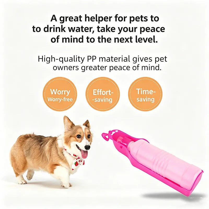 Portable Travel Dog Water Bottle Outdoor - MyPetDollar.com