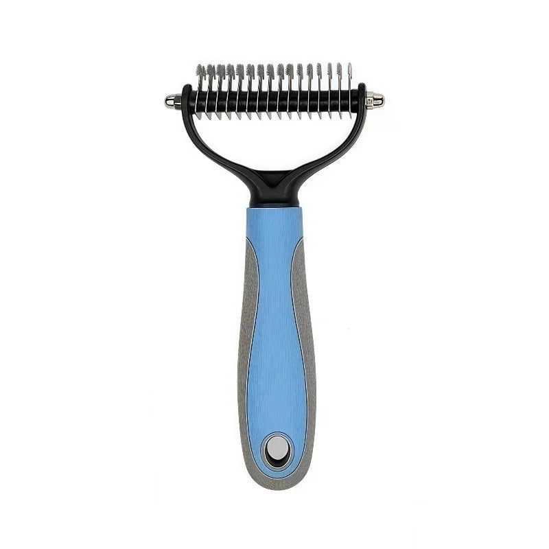 Stainless Steel Double Sided Pet Deshedding Brush – 2 Sizes