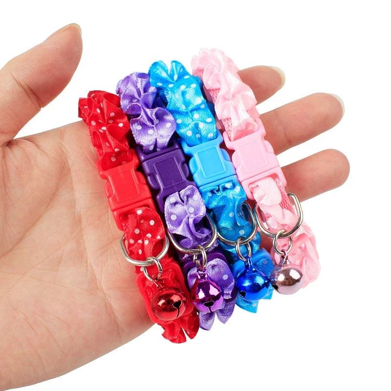 Cute Lace Sweet Pet Collar Necklace Dog Cat - MyPetDollar.com