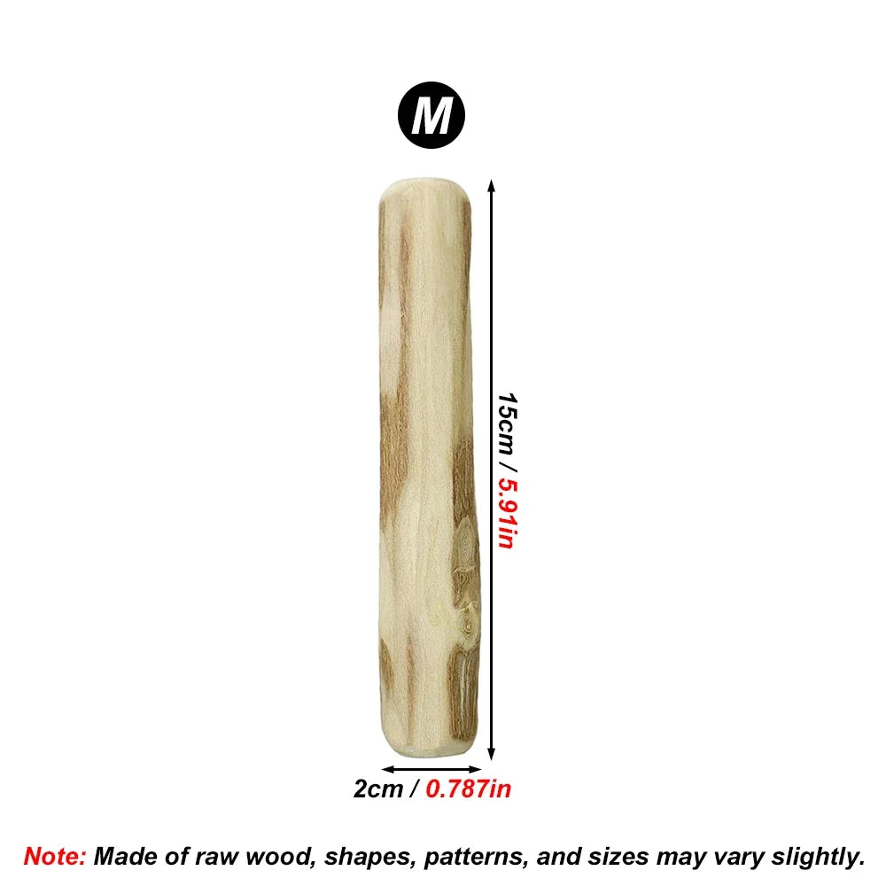 Natural Coffee Wood Dog Chew Stick Durable Dental Teeth – Dog Supplies