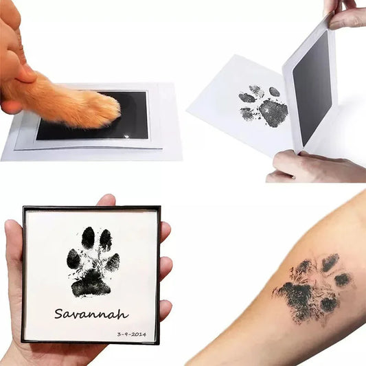 DIY Pet Handprints And Footprints Ink Pads - MyPetDollar.com