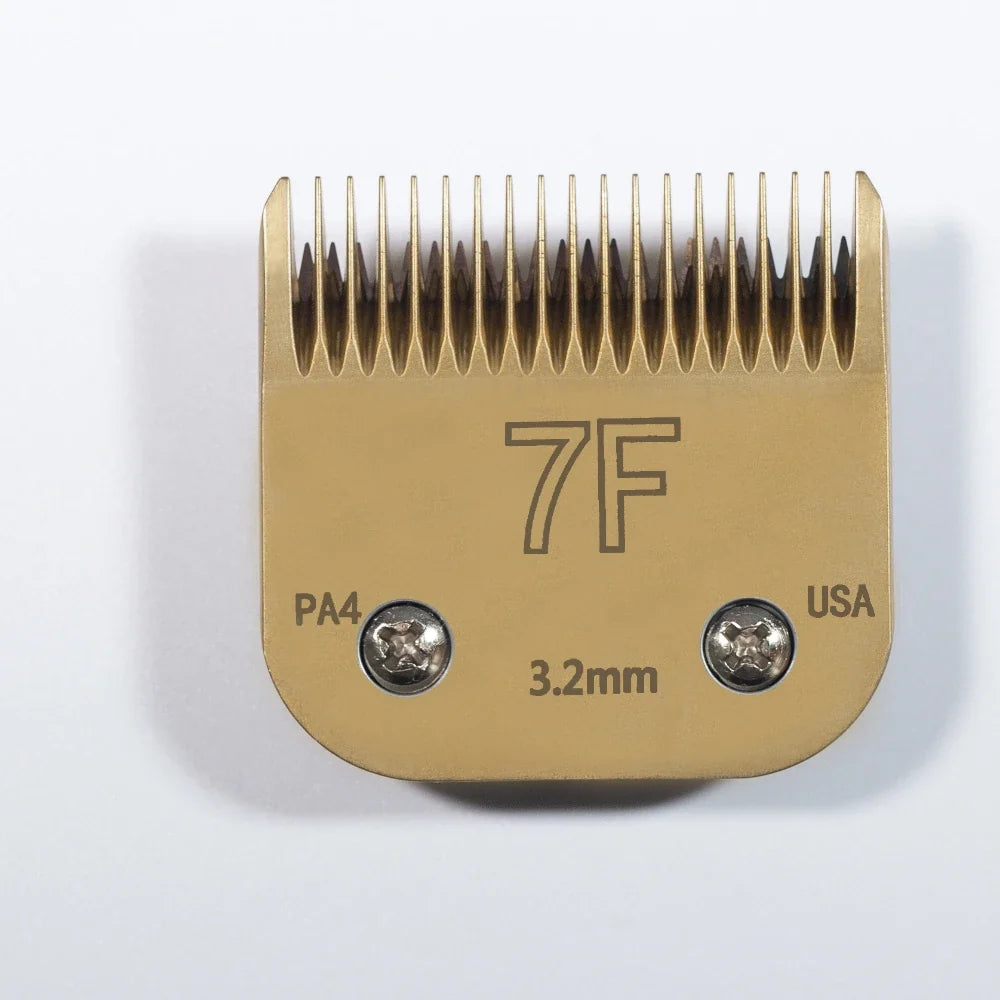 4F 5F 7F 10 15 Detachable Pet Electric Shear Stainless Steel – 11 Colors
