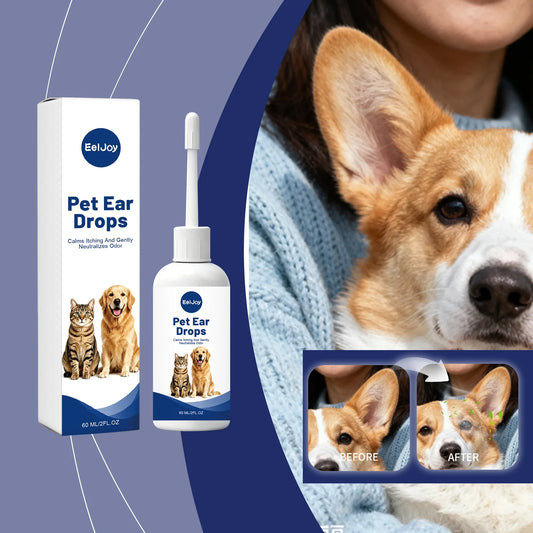 Pet Ear Cleaning Drops - Gentle, Universal, - MyPetDollar.com