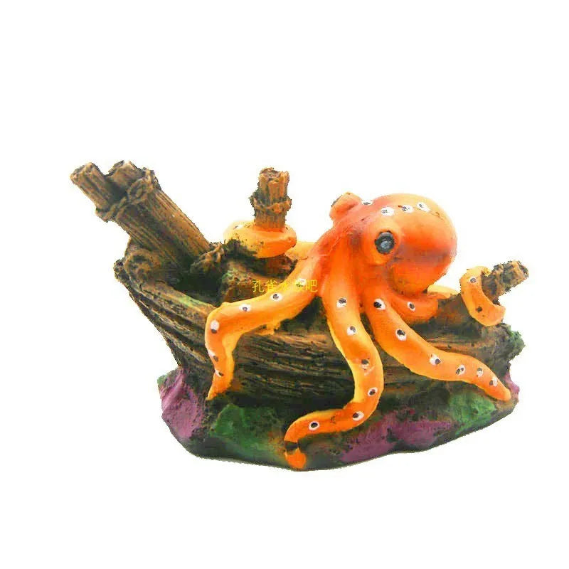 Resin Octopus Statue Ornaments Micro - MyPetDollar.com