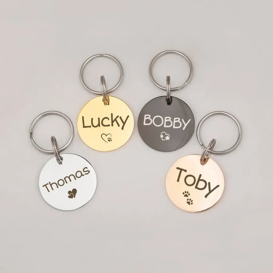 Personalized Dog ID Tags - Custom Engraved - MyPetDollar.com