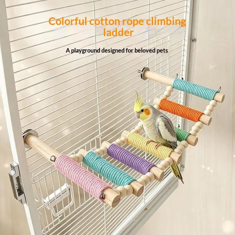 Parrot Climbing Ladder 1Pcs Interactive Rope - MyPetDollar.com