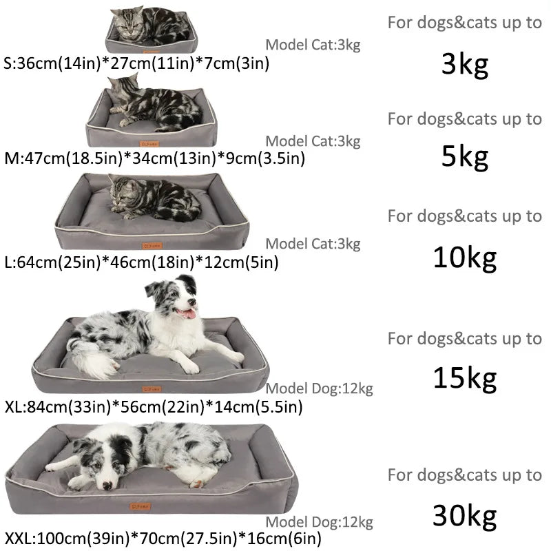 Winter Dog Bed-Dog Sofa Beds for Dogs,Foam - MyPetDollar.com