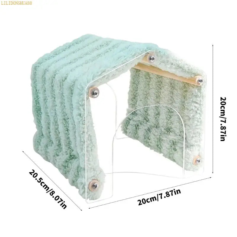 J1HA Gerbil Furry Shelter Soft Detachable - MyPetDollar.com