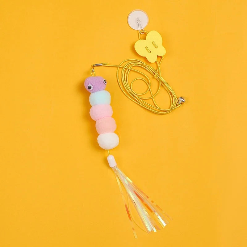 Cat Hanging Toy Door Elastic Rope