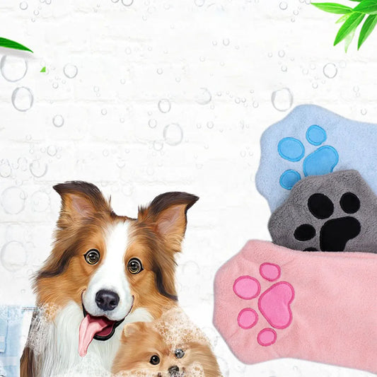 Pet Towel Glove - Dog-Specific Quick-Drying - MyPetDollar.com