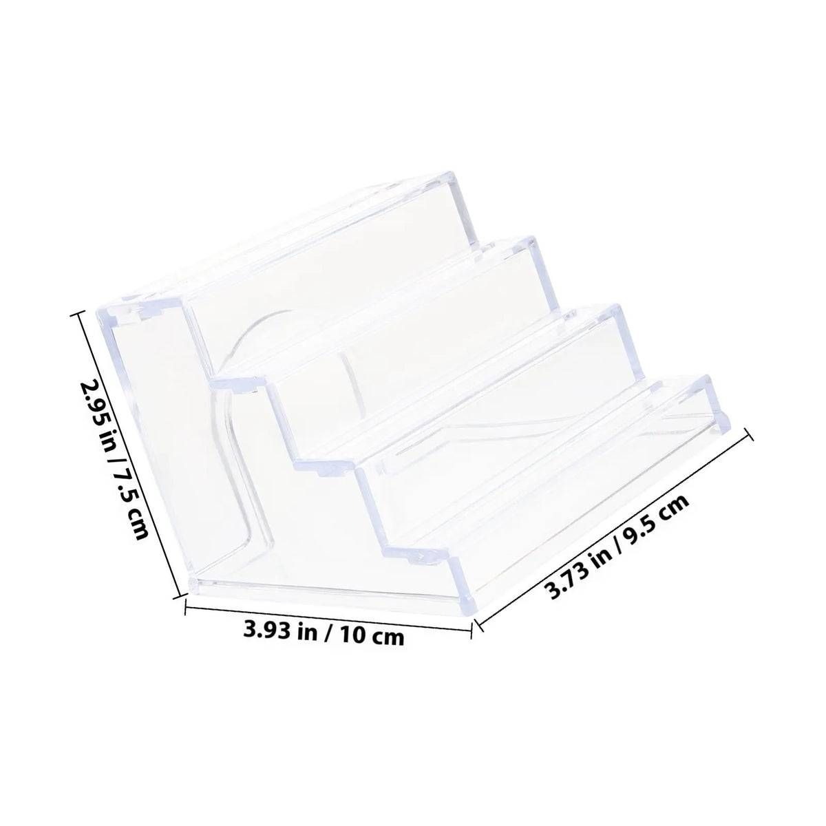 Natural Acrylic Hamster Ladder Anti Slip Clear Small Animal – 2 Colors