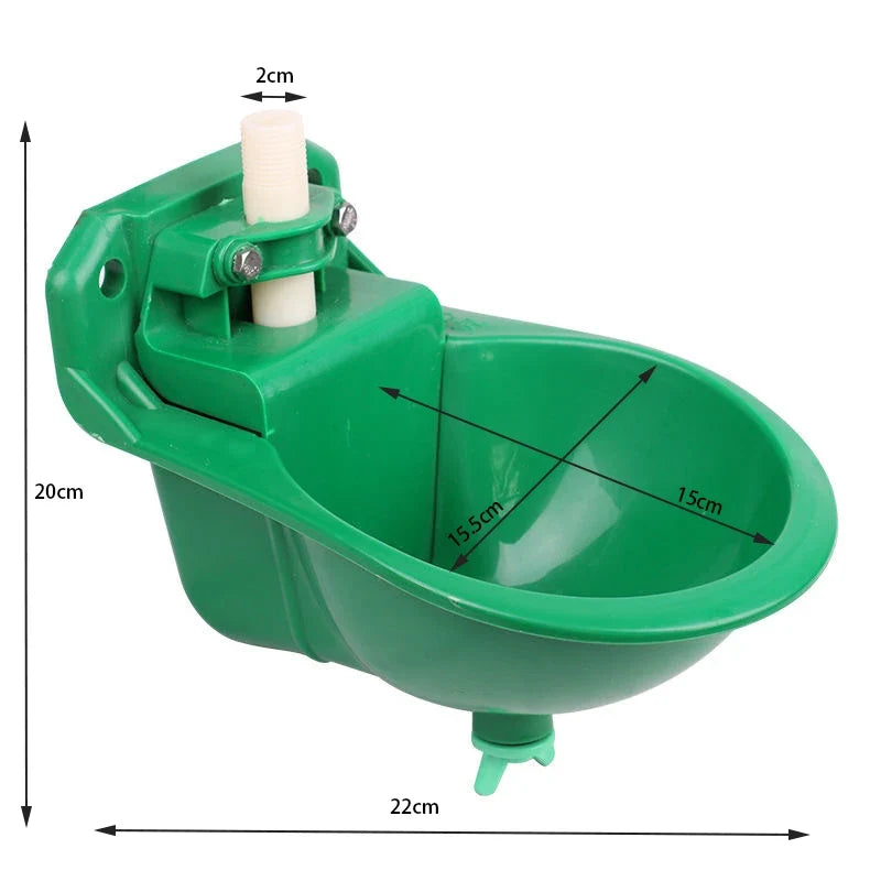 Livestock Sheep Goat Drinker Dish with Valve Quality Water