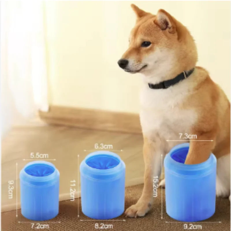 Custom Pet Paw Cleaner Soft Silicone Foot - MyPetDollar.com