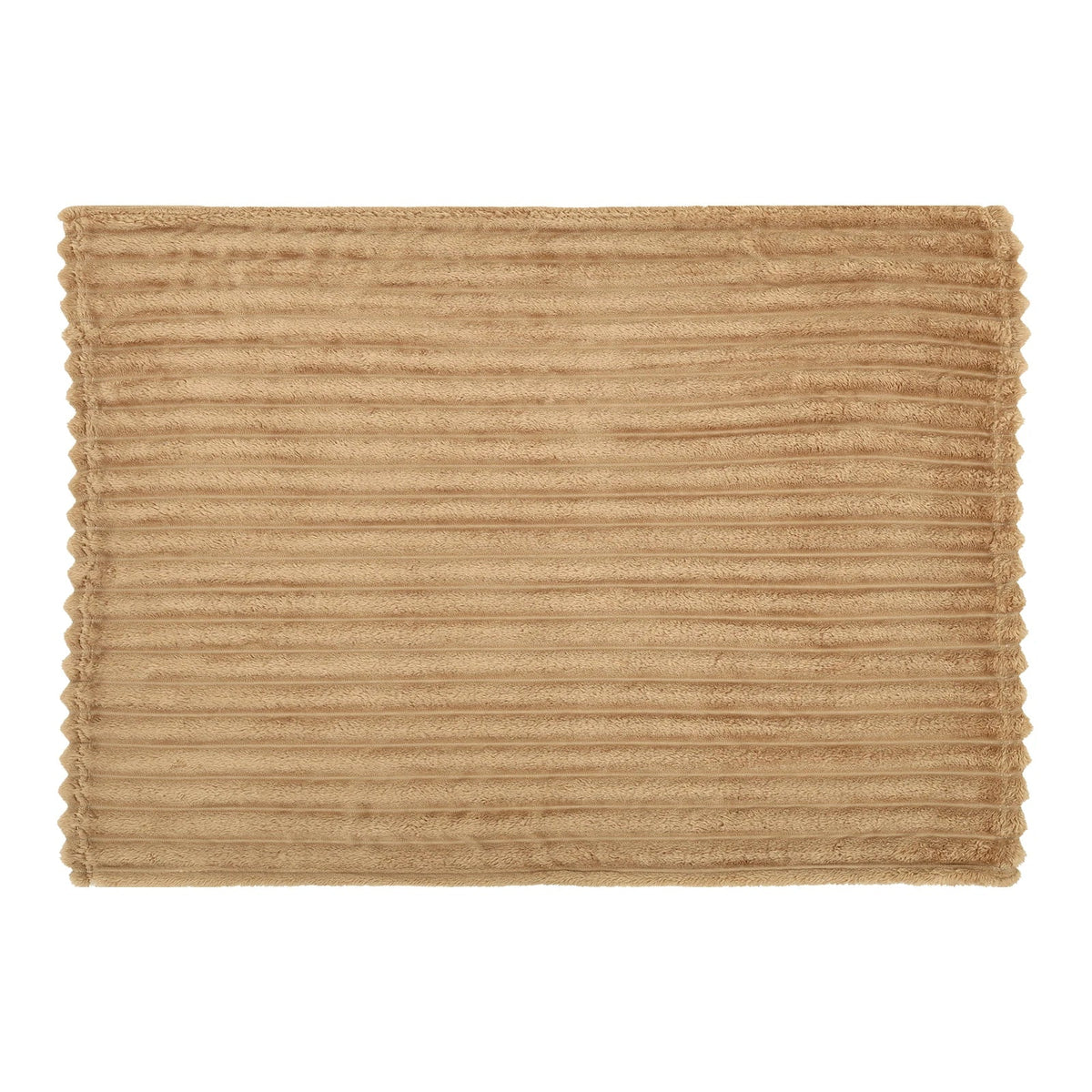 Striped Dog Blanket Large Pet Mat Thicken Fleece Sleeping Bed – 2 Colors