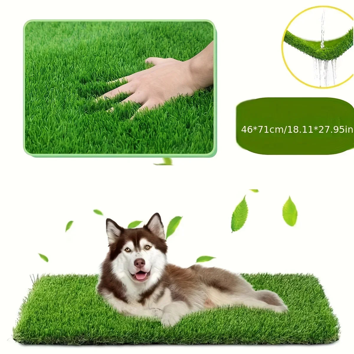 Ultimate Washable Dog Grass Mat - Reusable, - MyPetDollar.com