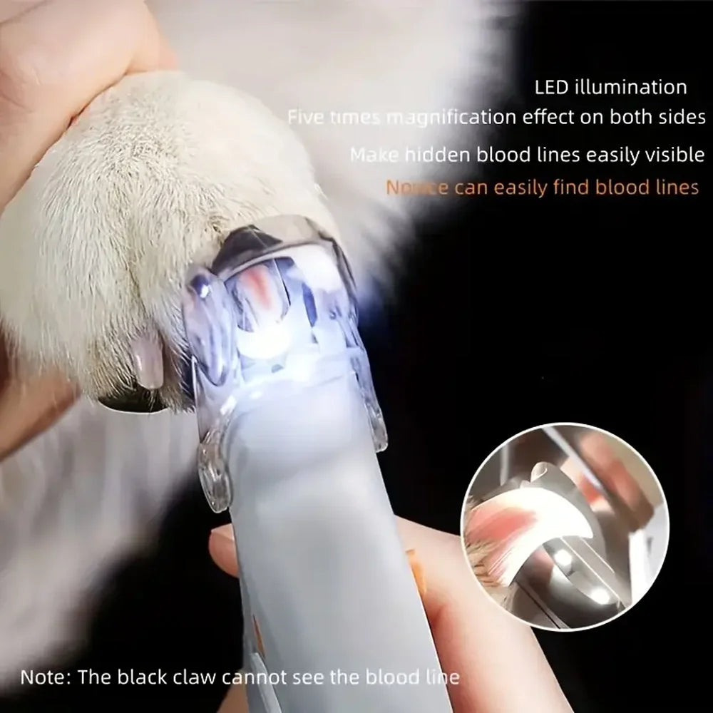 LED Light Pet Nail Clippers - Great for - MyPetDollar.com