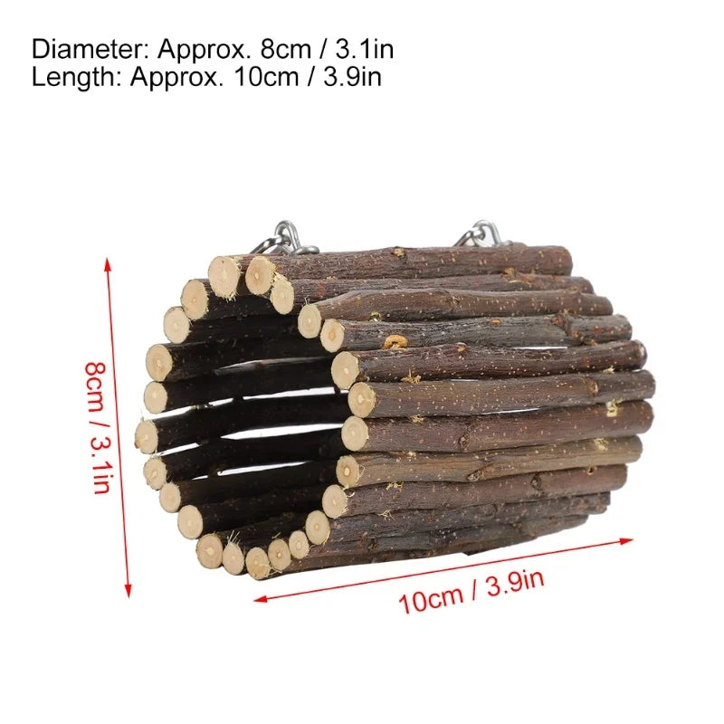 Hamster Chew Toys Hanging Tunnel Bridge - MyPetDollar.com