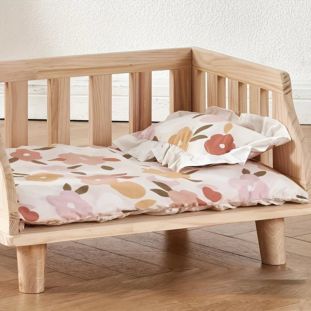 Pet Dog House Wooden Cat Bed Cat Rest Sofa - MyPetDollar.com
