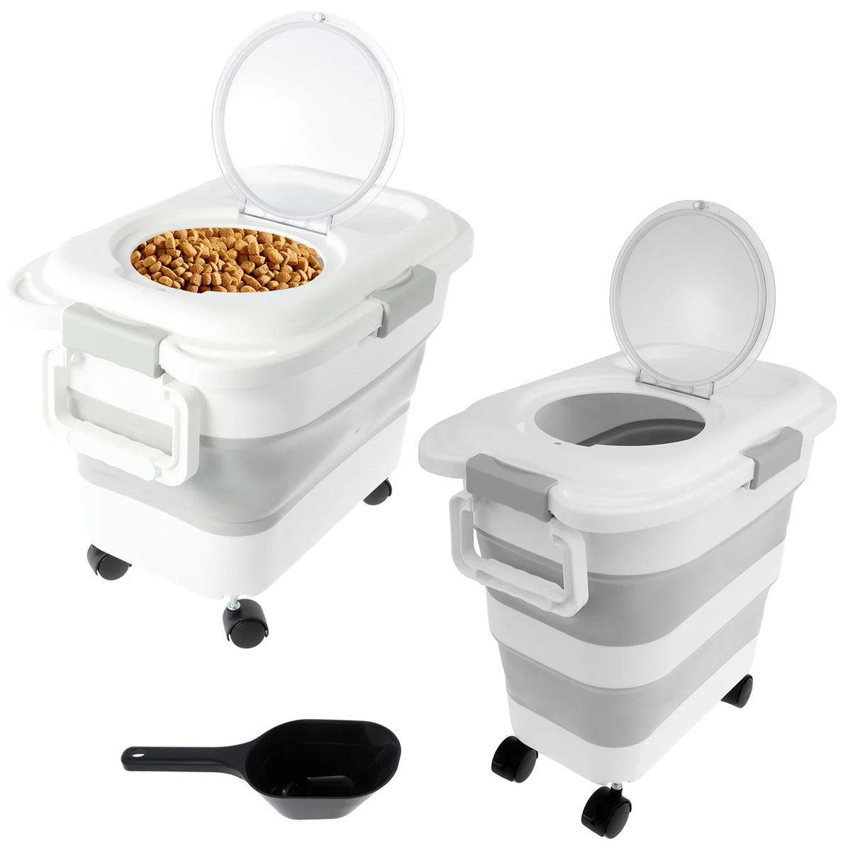15/45KG Collapsible Pet Food Storage Barrel - MyPetDollar.com