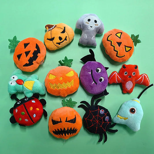 Pet Halloween Bat Spider Pumpkin Cat Catnip - MyPetDollar.com