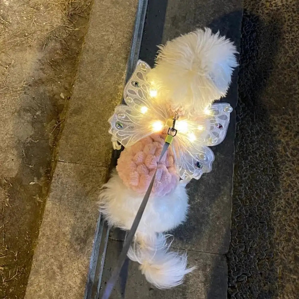 New Cute Glowing Dog Wing Butterfly for - MyPetDollar.com