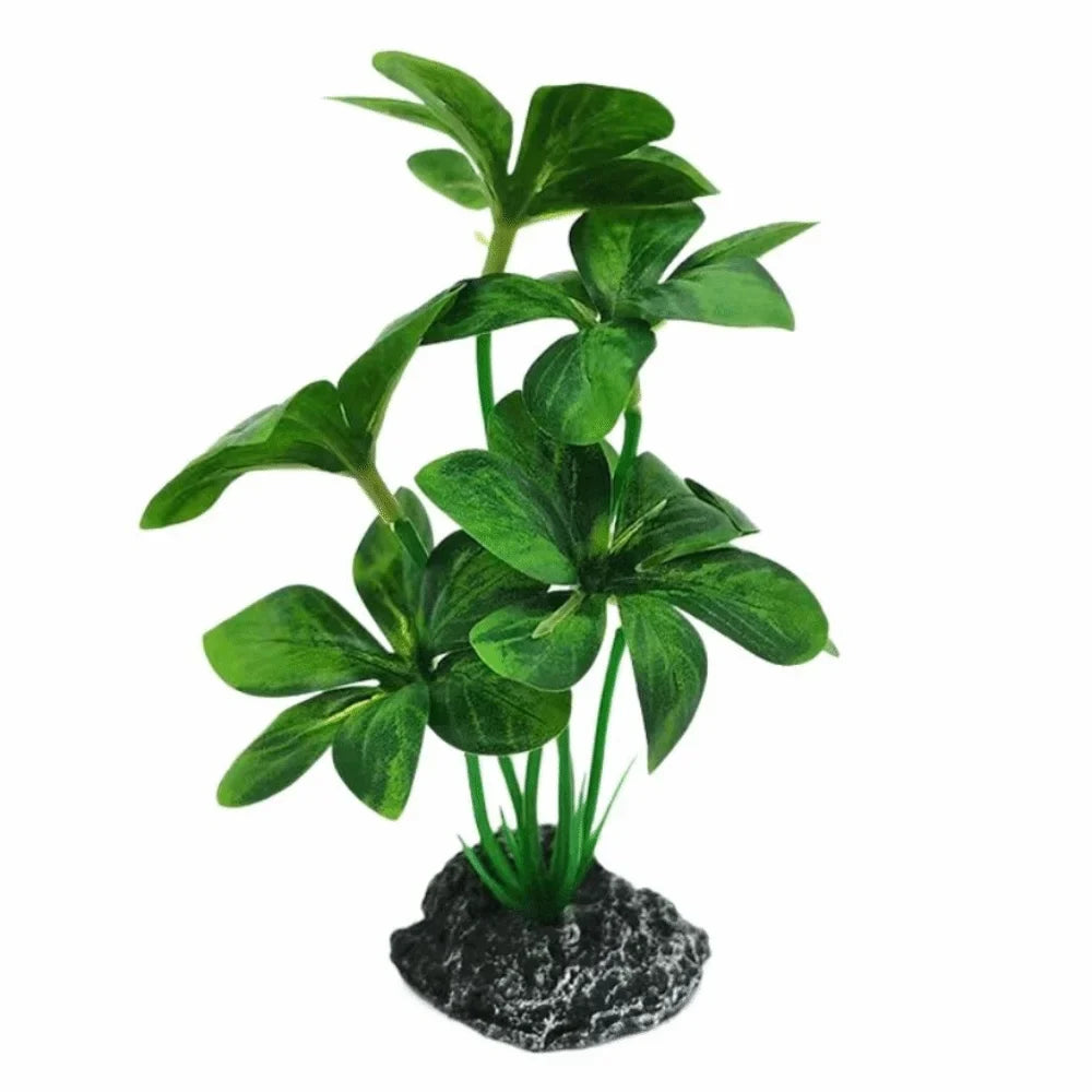 Plastic Material Aquarium Plants Realistic - MyPetDollar.com