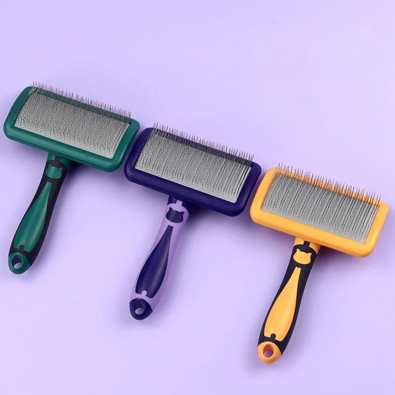 Dog Brush Stainless Steel Dogs Combs Massage - MyPetDollar.com