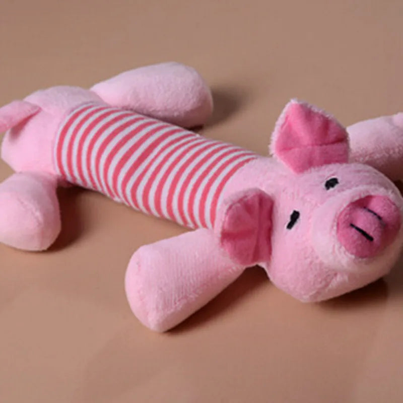 Dog & Cat Plush Squeak Sound Toys Puppy Chew Squeaker Squeaky – Dog Supplies